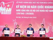 Phát hành bộ tem đặc biệt kỷ niệm 80 năm Quốc khánh Việt Nam